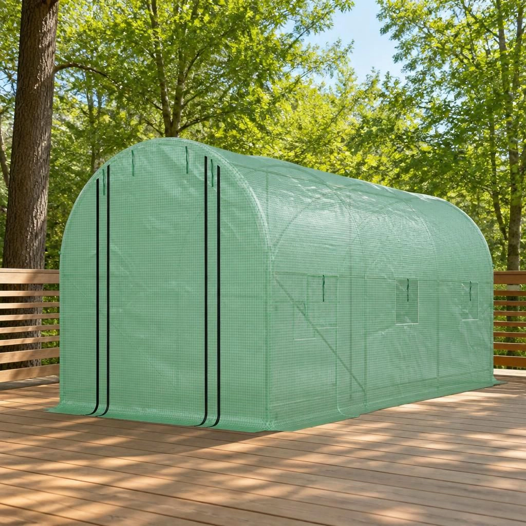 WOW PIONEER Walk-In Steel Frame Greenhouse