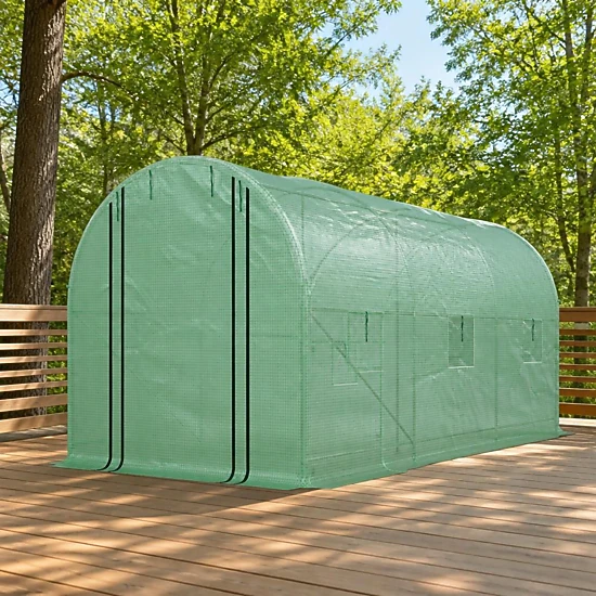 WOW PIONEER Walk-In Steel Frame Greenhouse