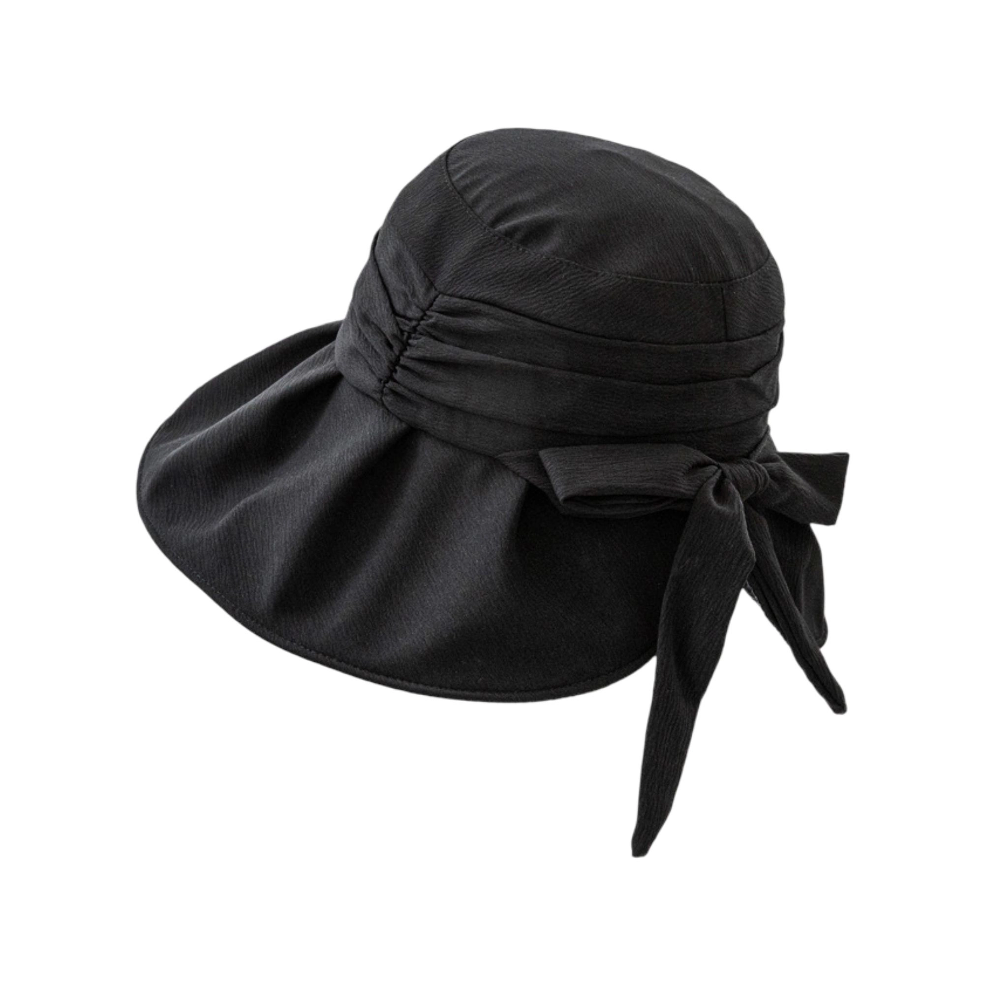 Anna-Kaci Womens Wide Brim Sun Hat with Bow Lightweight Breathable UV Protection Foldable Travel Beach