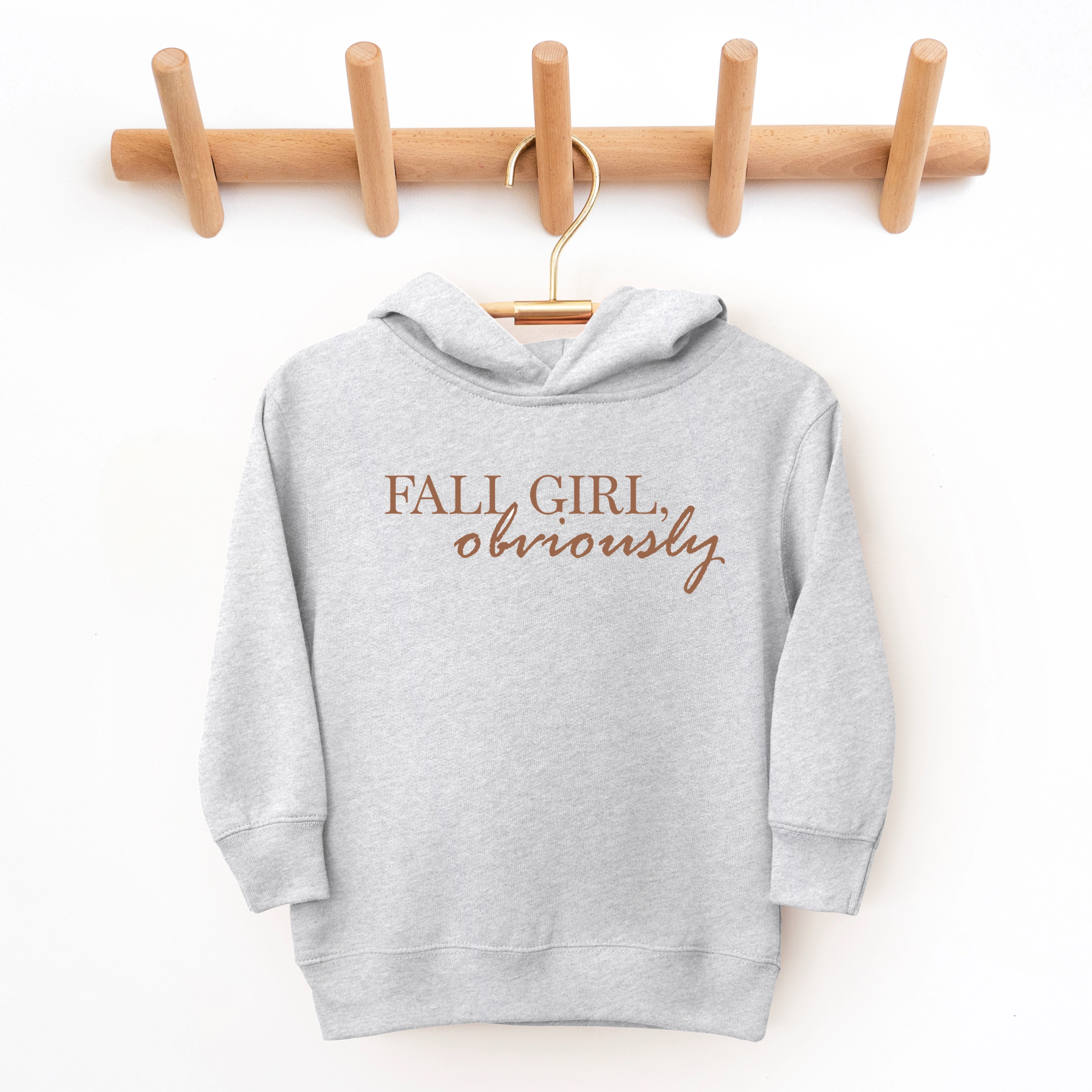 The Juniper Shop - Toddler Hoodie Fall Girl Obviously