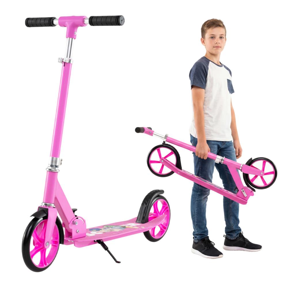 Hivvago Folding Aluminum Alloy Scooter with 3 Adjustable Heights