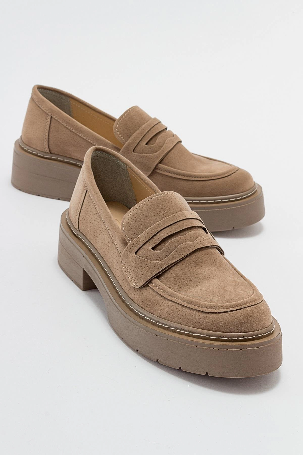 Prologue Shoes Womens Josie Platform Loafer