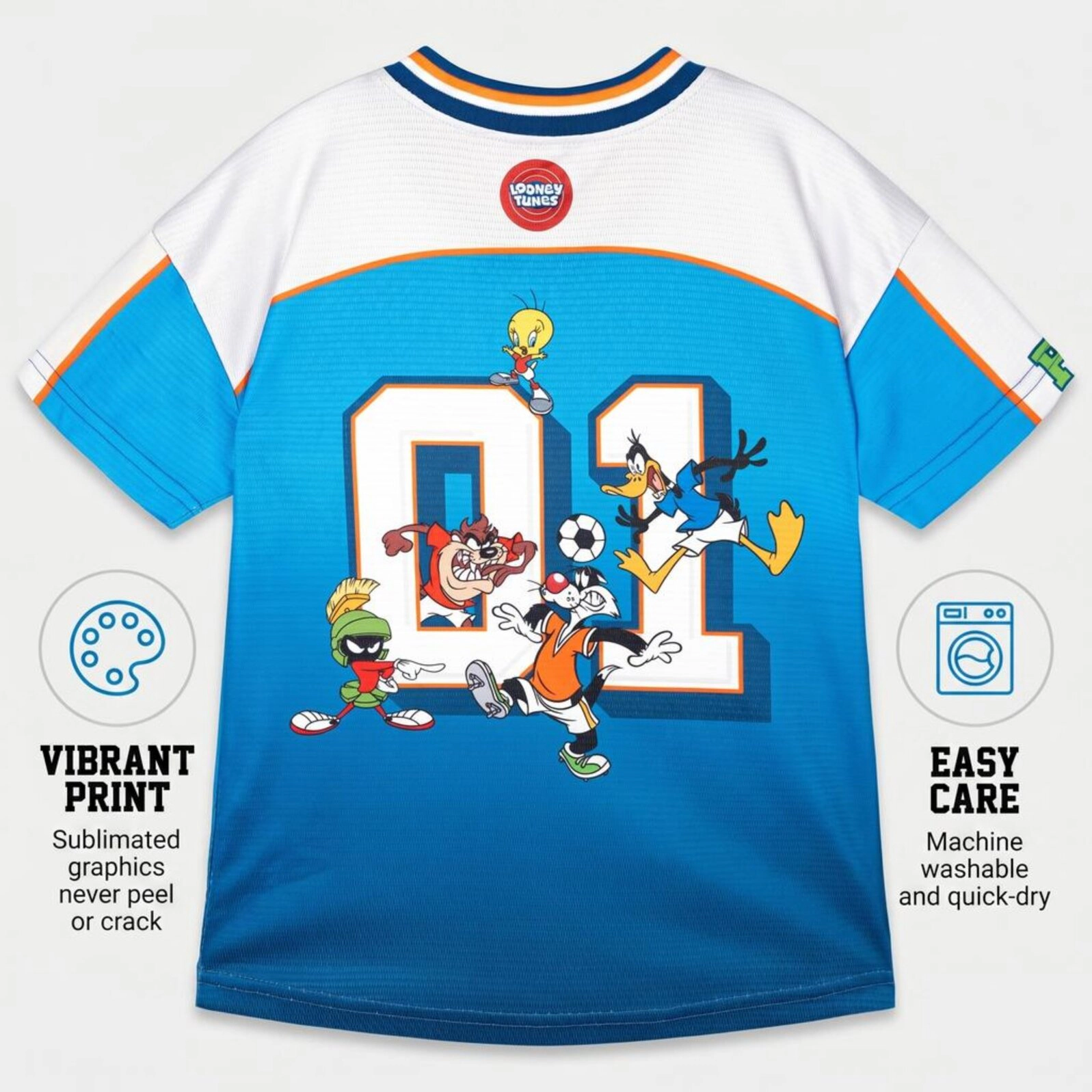 Looney Tunes Matching Family Athletic Soccer Jersey
