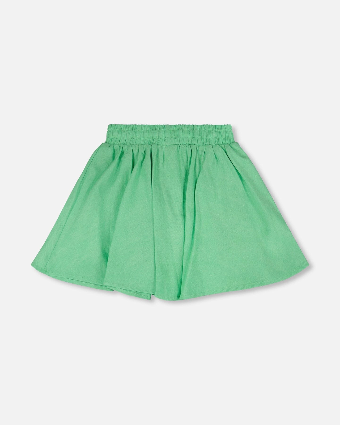Deux par Girls Organic Cotton Skort with Embroidery