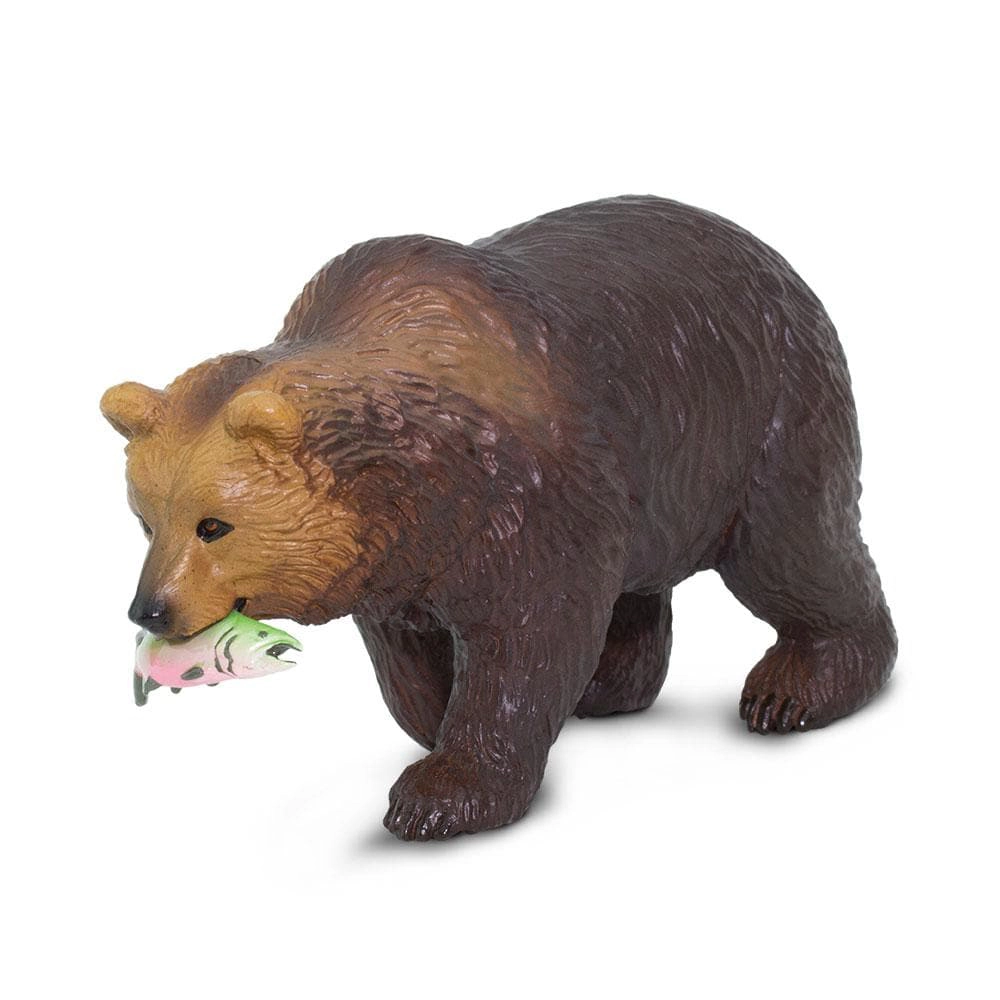 Safari Ltd. - Grizzly Bear Kids Toy Figure