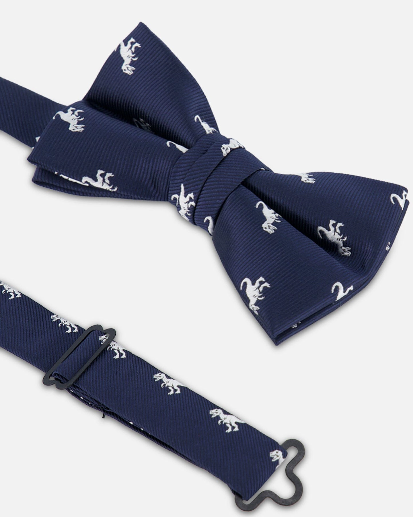 Deux par Deux Boys Bow Tie Dino Print
