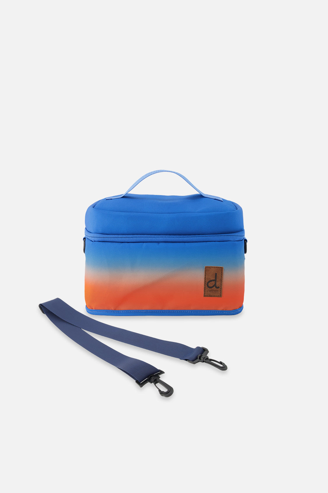 Deux par Deux Boys Insulated Gradient Lunch Box with Removable Shoulder Strap