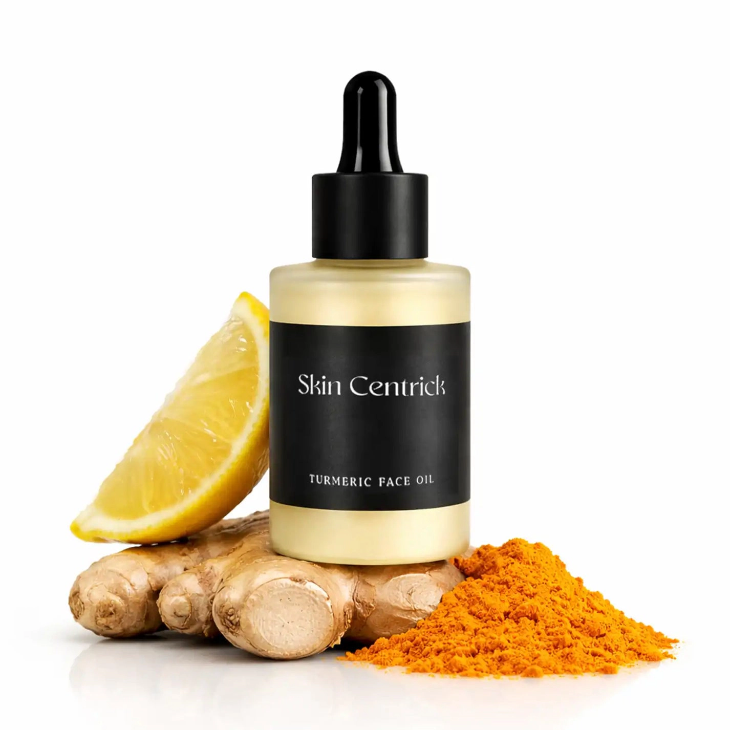 Skin Centrick Turmeric Face Oil, Moisturizing Care with Jojoba Seed Oil and Vitamin E for Dry, Dull-Looking Skin, 30 mL