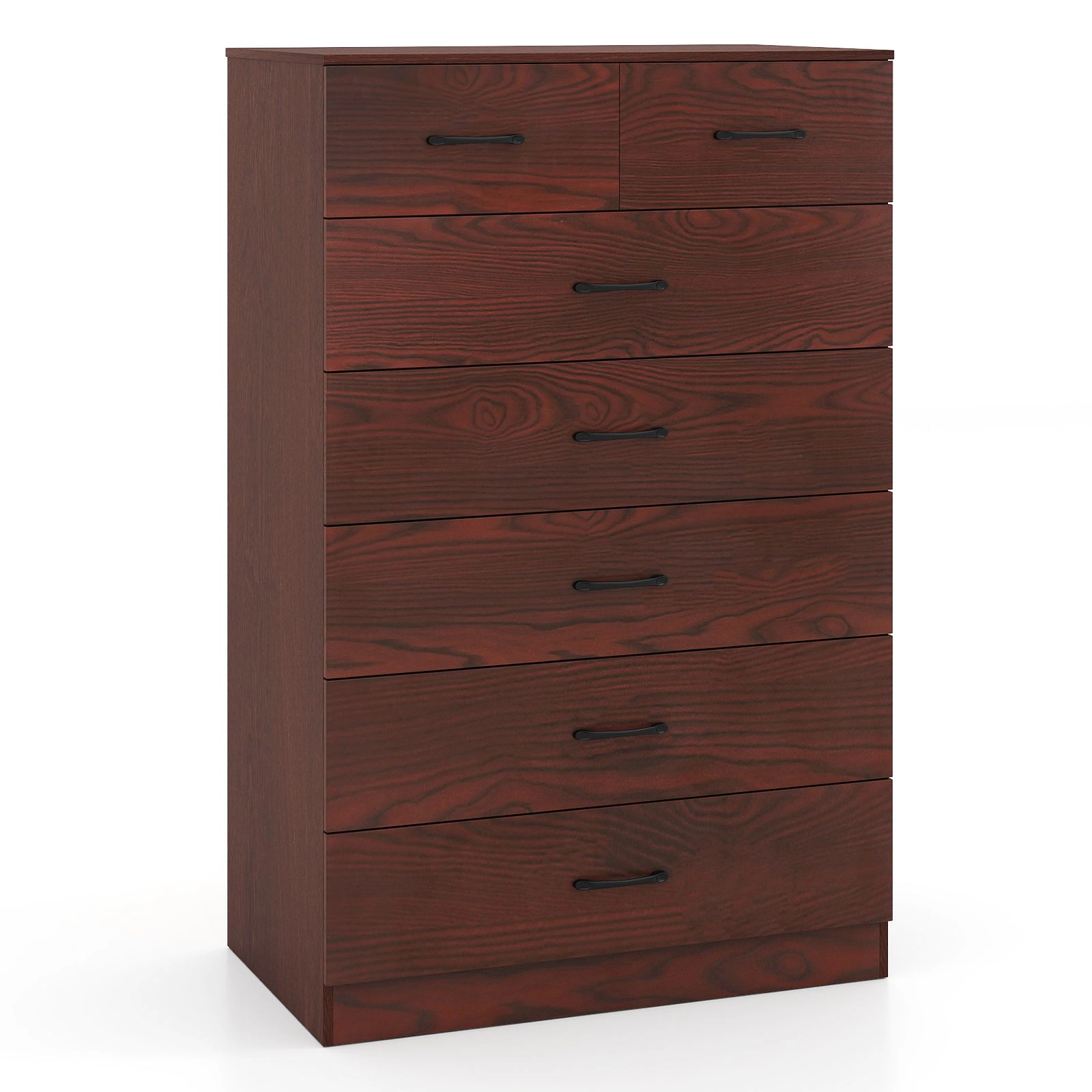 SlickBlue 7-Drawer Vertical Wood Storage Chest Dresser