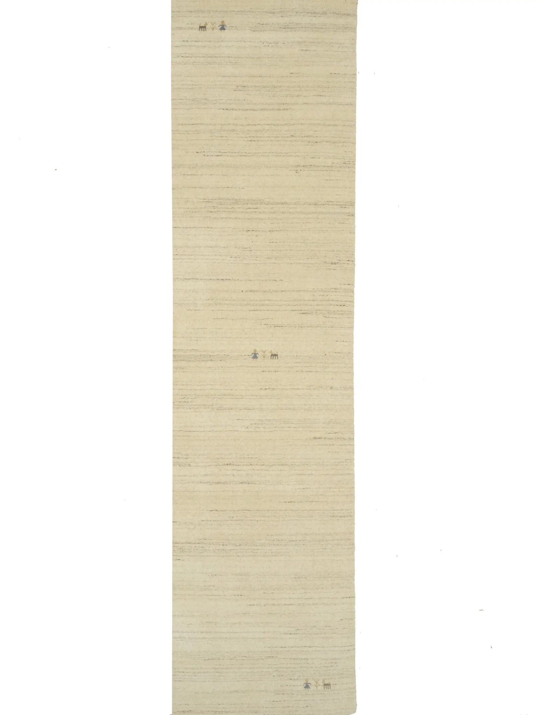 Magic Rugs Oatmeal Tribal 3X10 Gabbeh Modern Runner Rug