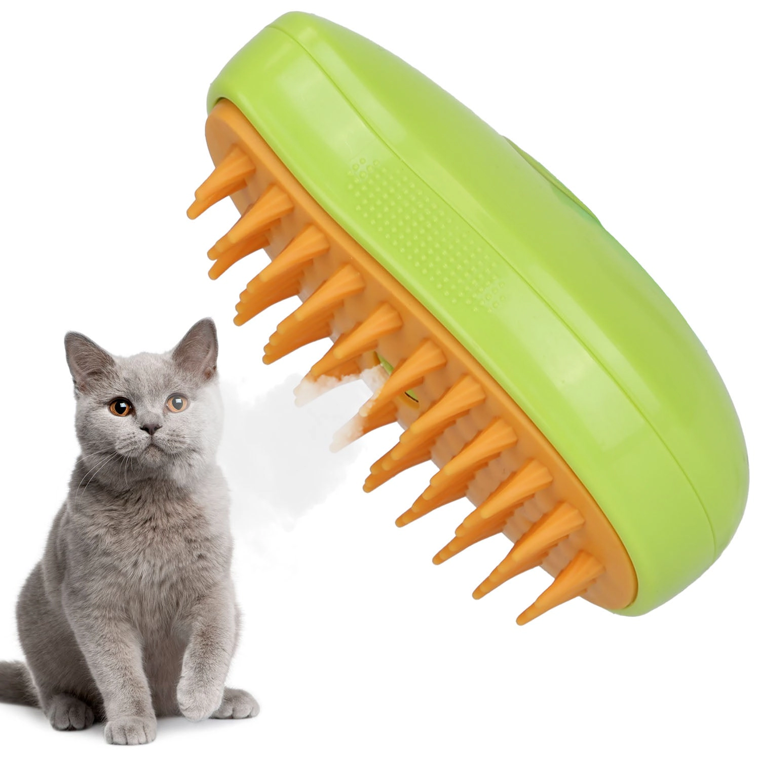GBruno 3-in-1 Steam Cat Grooming Brush