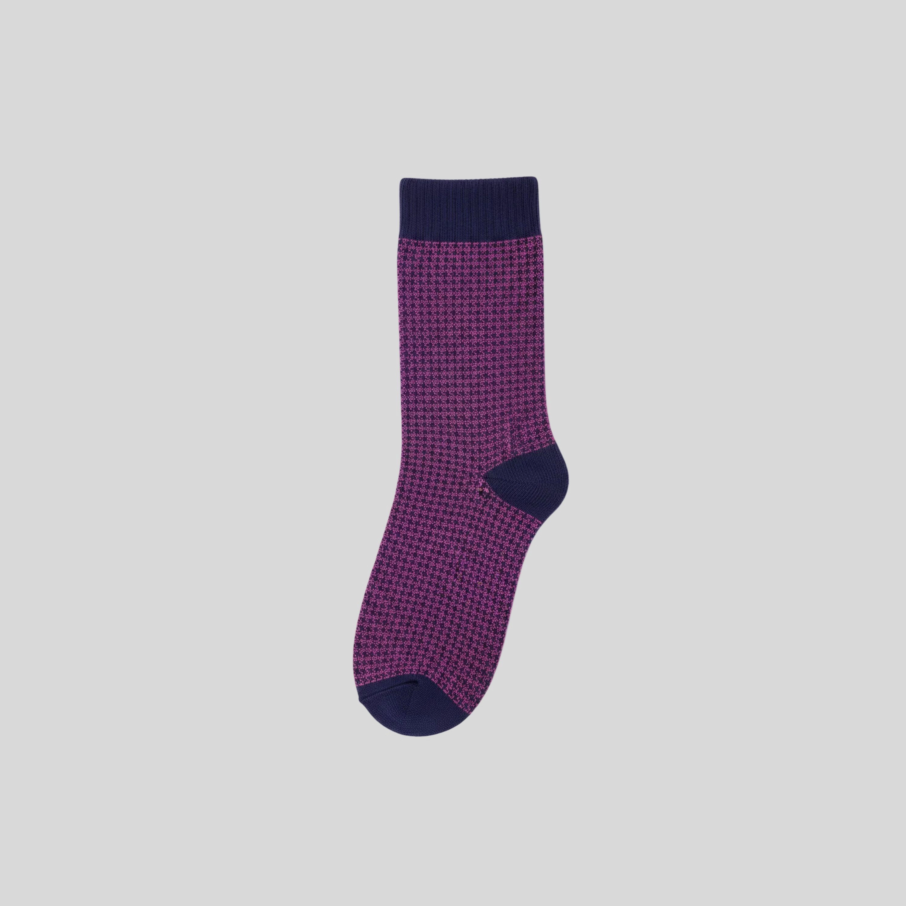 Wear Sierra Men's Crew Dress Socks, Combed Cotton, Seamless Toe Socks