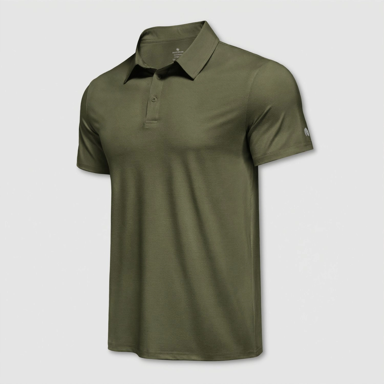 Pinspark Mens Classic Solid Navy Polo Shirts Short Sleeve Collared Casual Tops