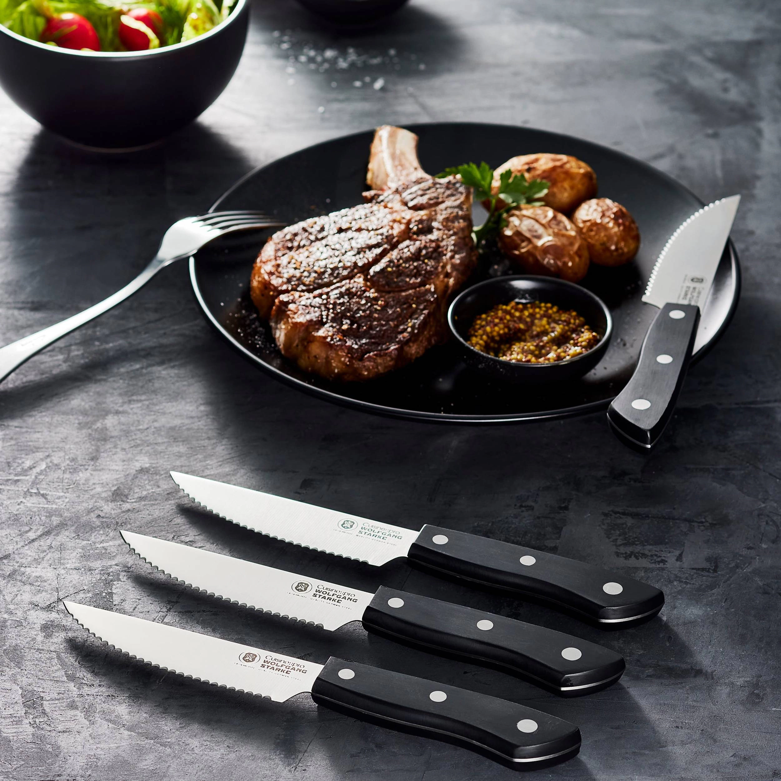 Cuisine::pro® WOLFGANG STARKE Steak Knife Set Of 4