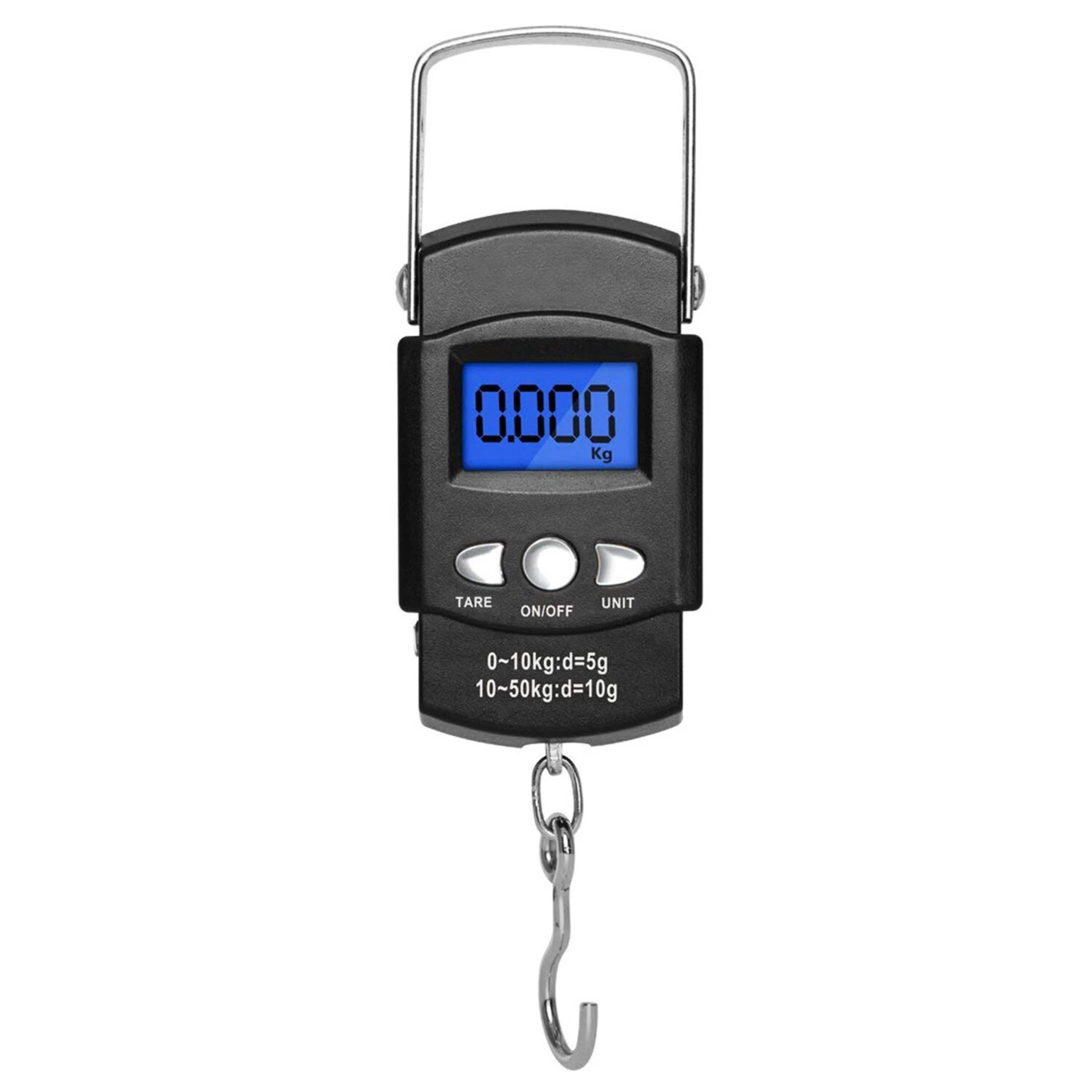 Home Collection LCD Digital Hanging Scale 50kg Fishing & Luggage Weight Scale