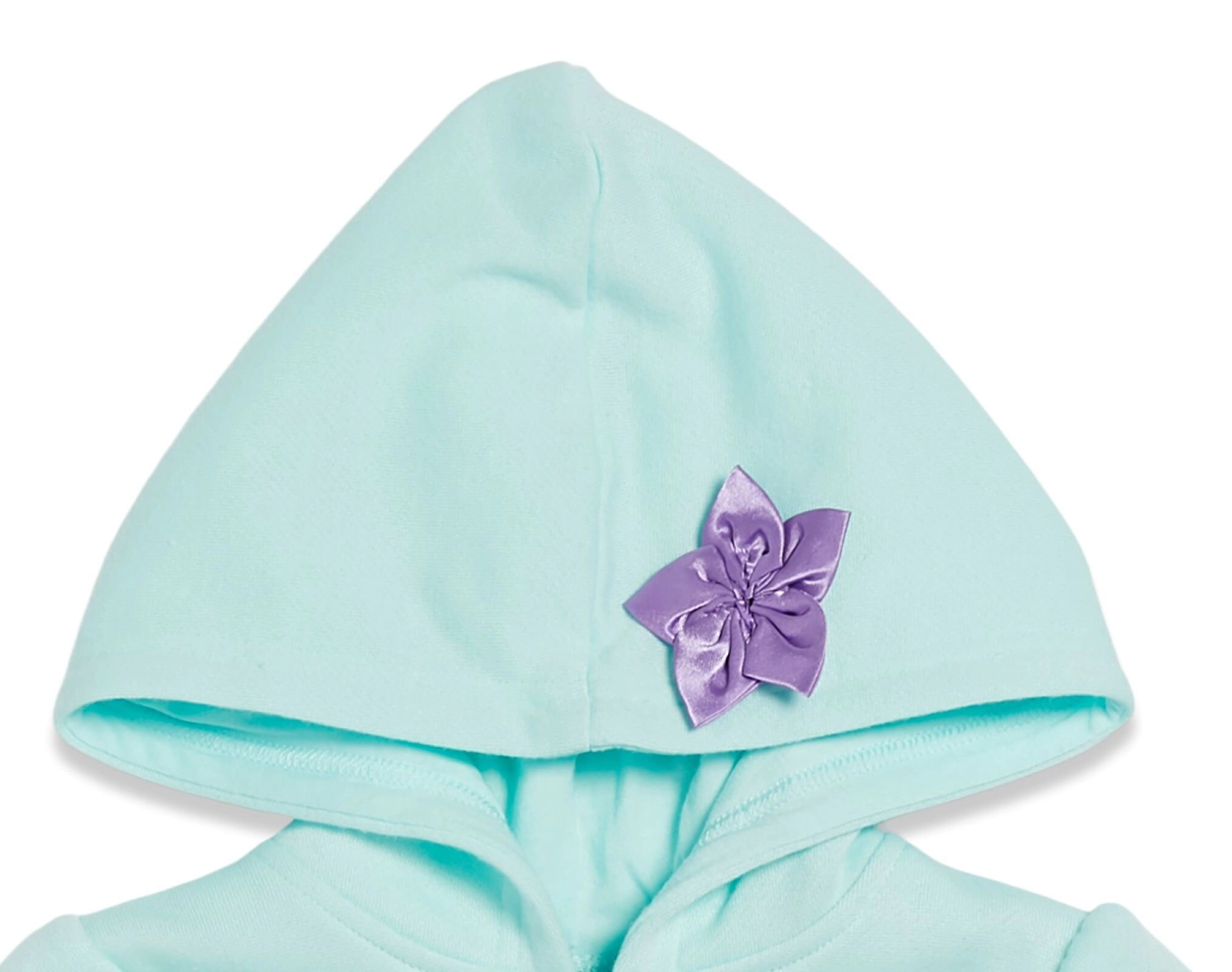 Disney Princess Girls' Zip-Up Hooded Sweatshirt