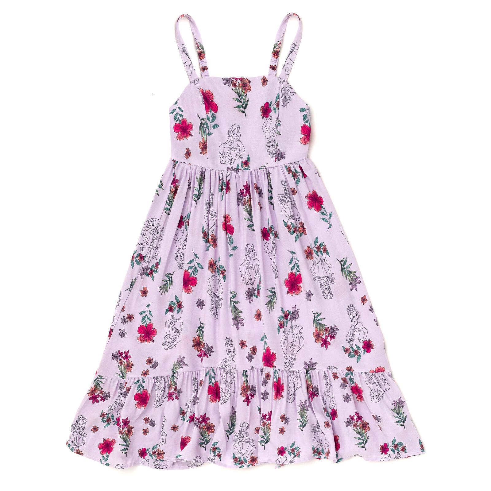 Disney Girls' Sleeveless Maxi Dress