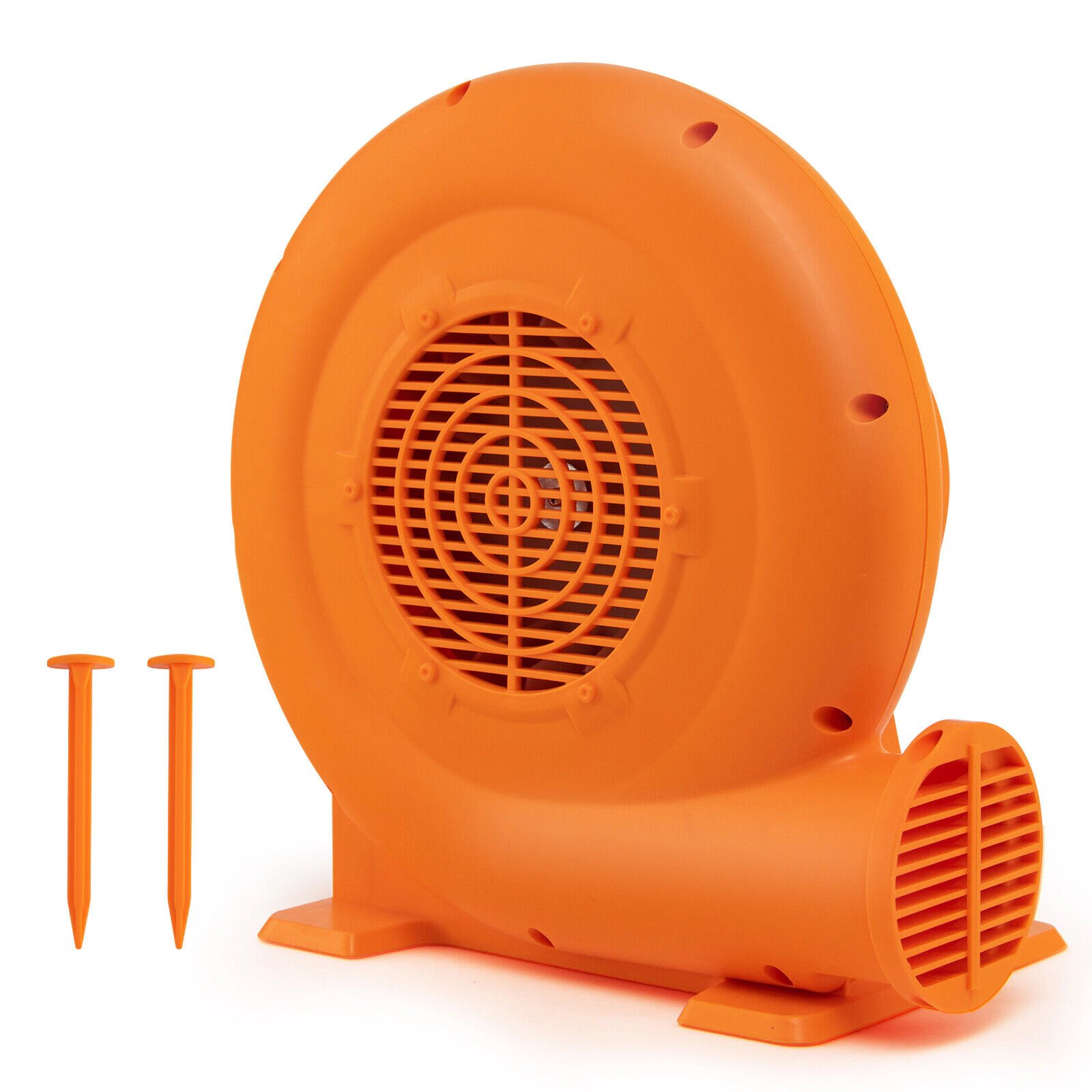 SUGIFT Orange 750W Air Blower for Kids Bounce House with 25-ft Cord and Ground Fault Plug 15-in W 10-in D 15-in H