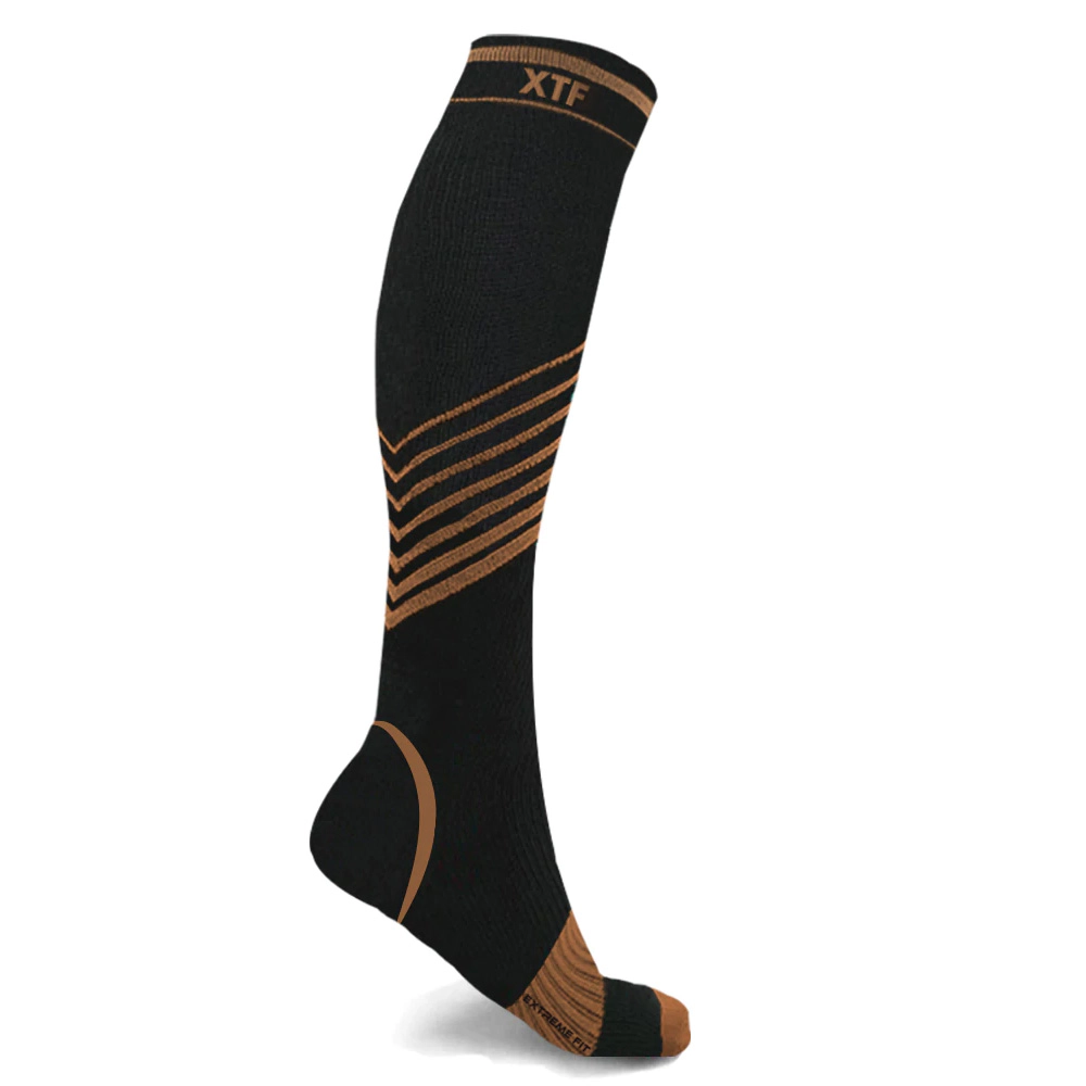 Extreme Fit Copper Compression Knee High Socks For Men And Women