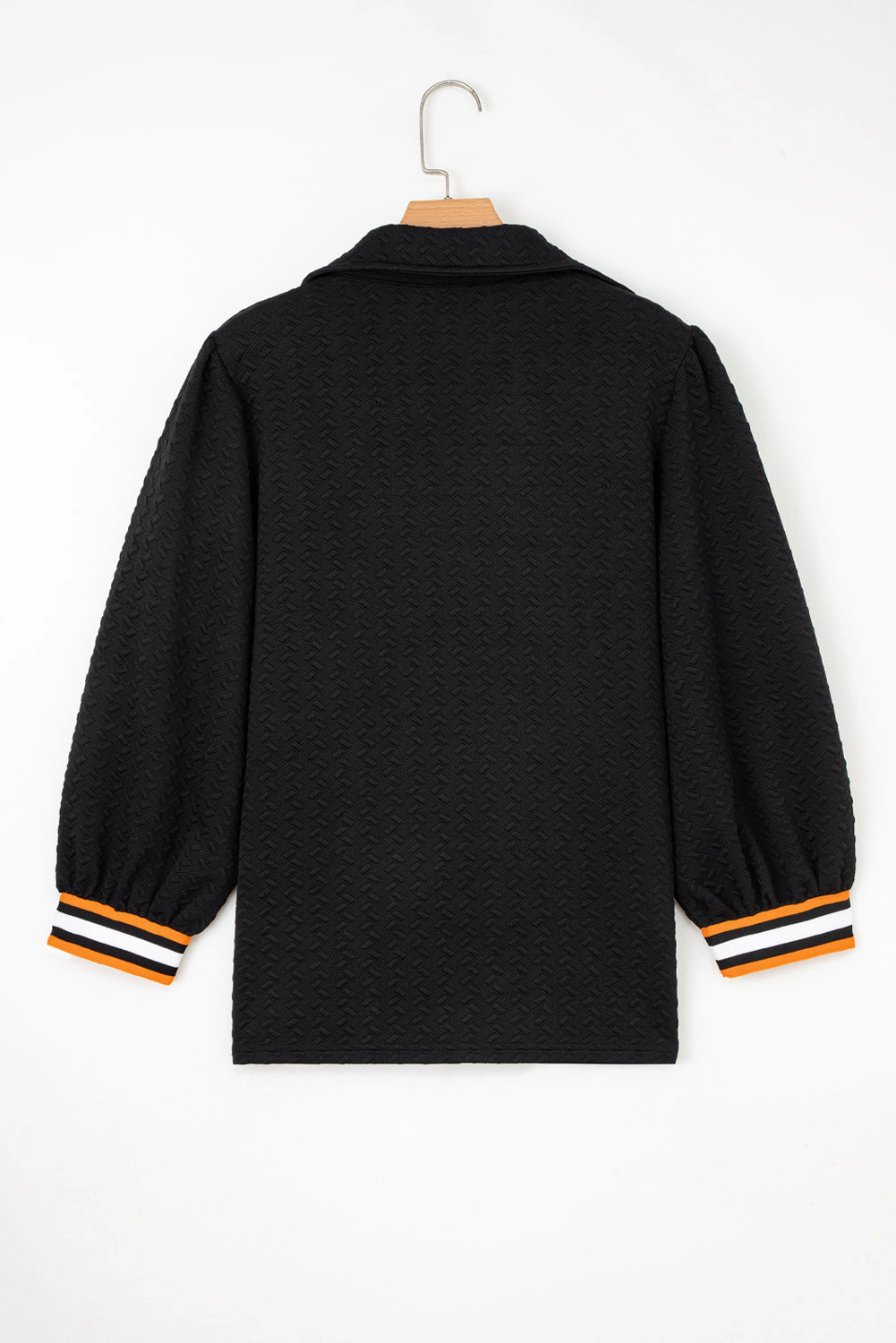 Threaded Pear Women's Keziah Patchwork Polo Collar Pullover