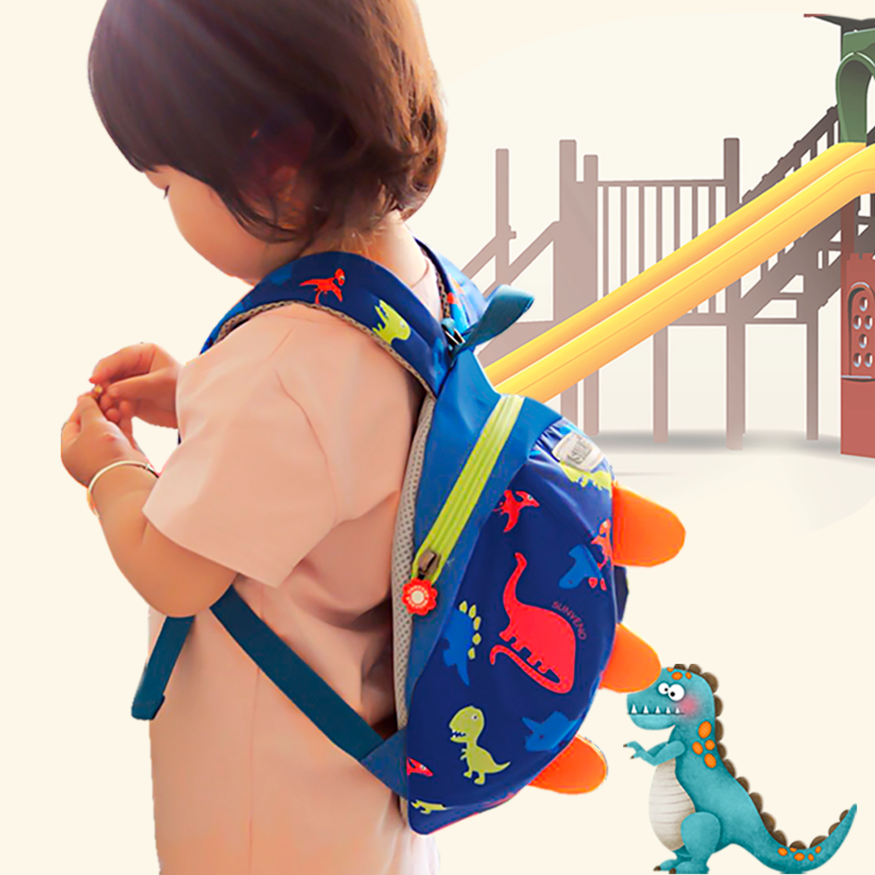 SUNVENO Toddler Safety Harness Leash Backpack