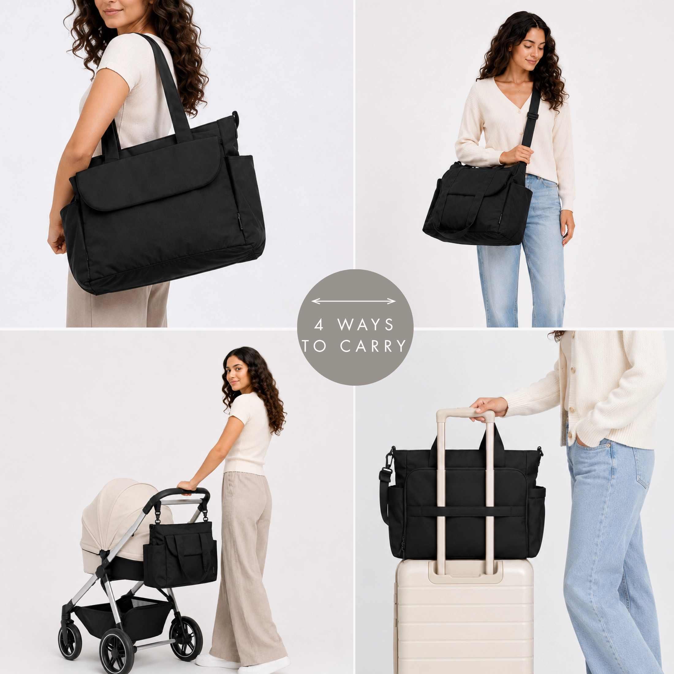 Hynes Eagle Women's Motion All-in-One Diaper Tote
