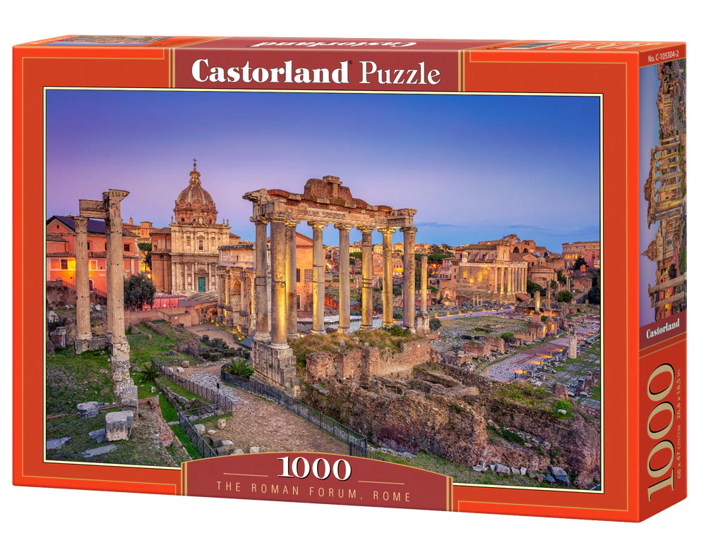 CASTORLAND 1000 Piece Jigsaw Puzzles, The Roman Forum, Rome, Italy, Ancient, C-105304-2