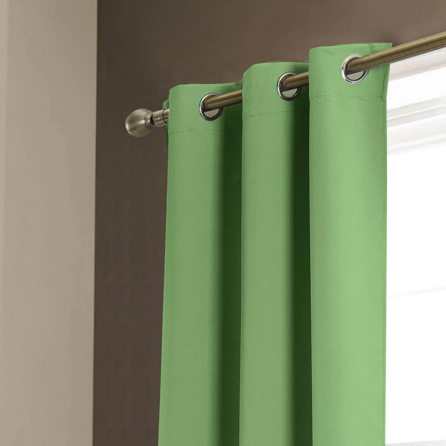RT Designer Collection Anchorage Blackout Grommet Luxurious Modern Design Curtain Panel 54" x 95