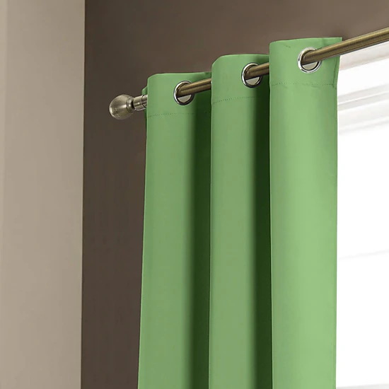 RT Designer Collection Anchorage Blackout Grommet Luxurious Modern Design Curtain Panel 54" x 95" Sage