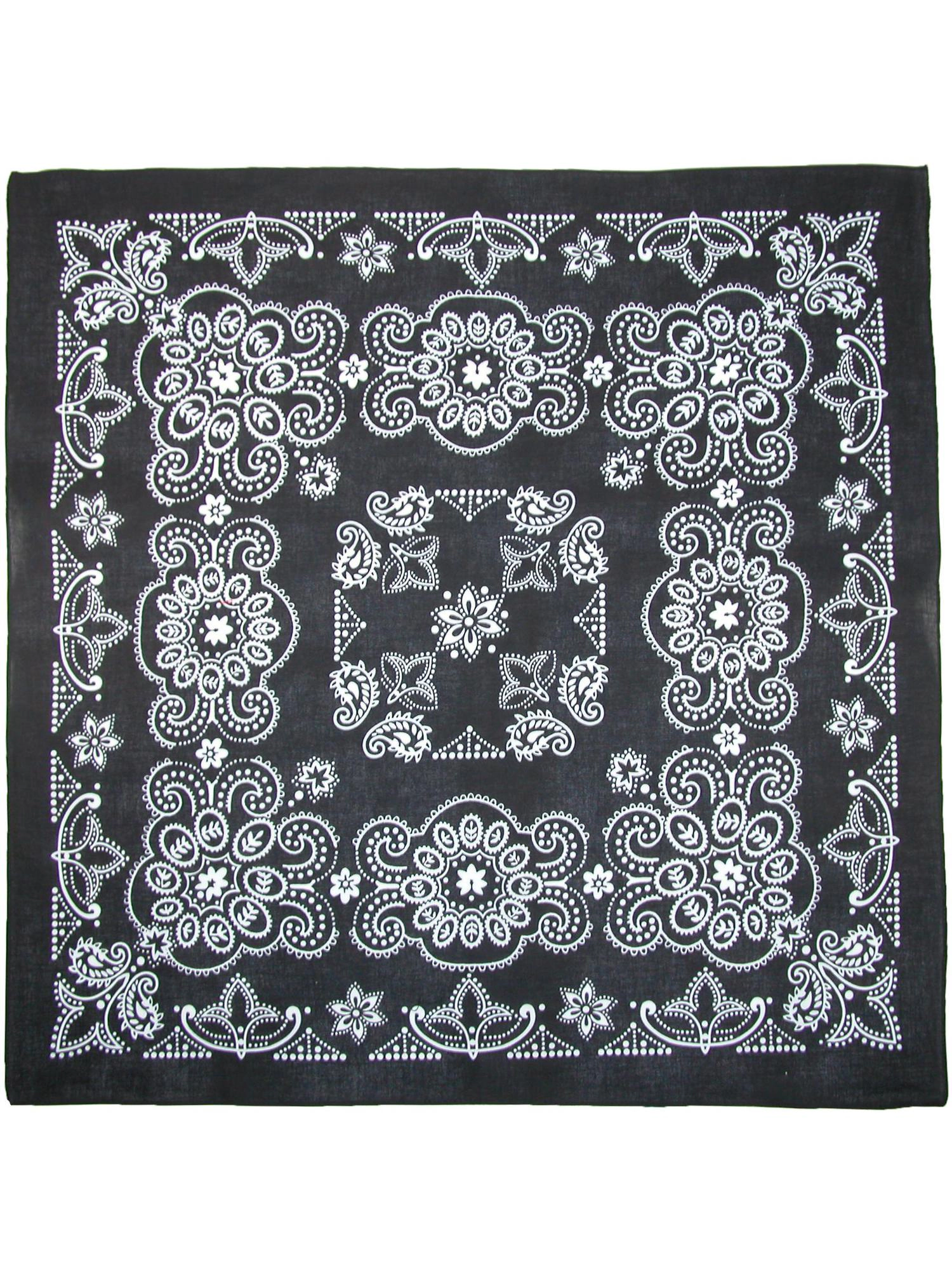 CTM® 27 Inch Extra Large Cotton Texas Paisley Bandana