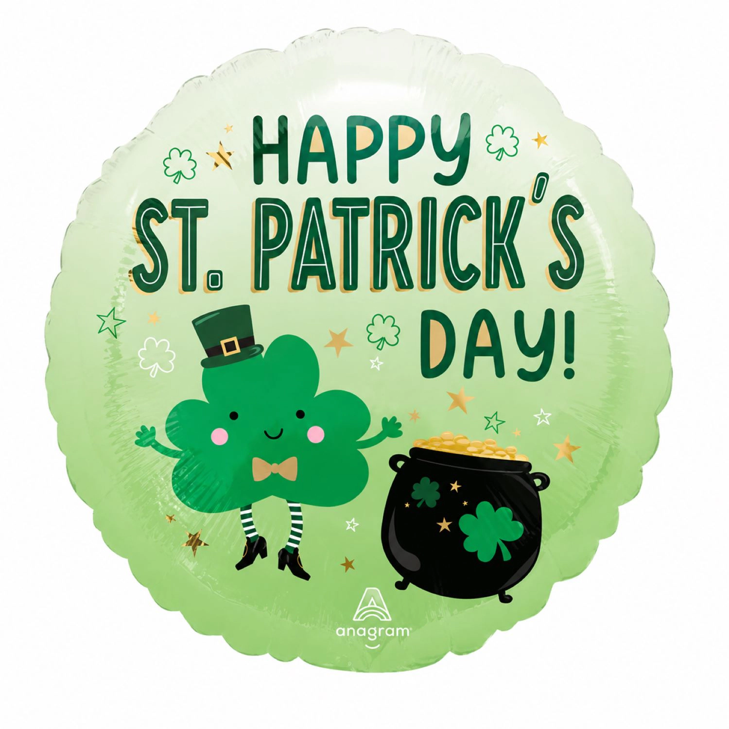 LoonBalloon St. Patrick's Day Lucky Charm Balloon