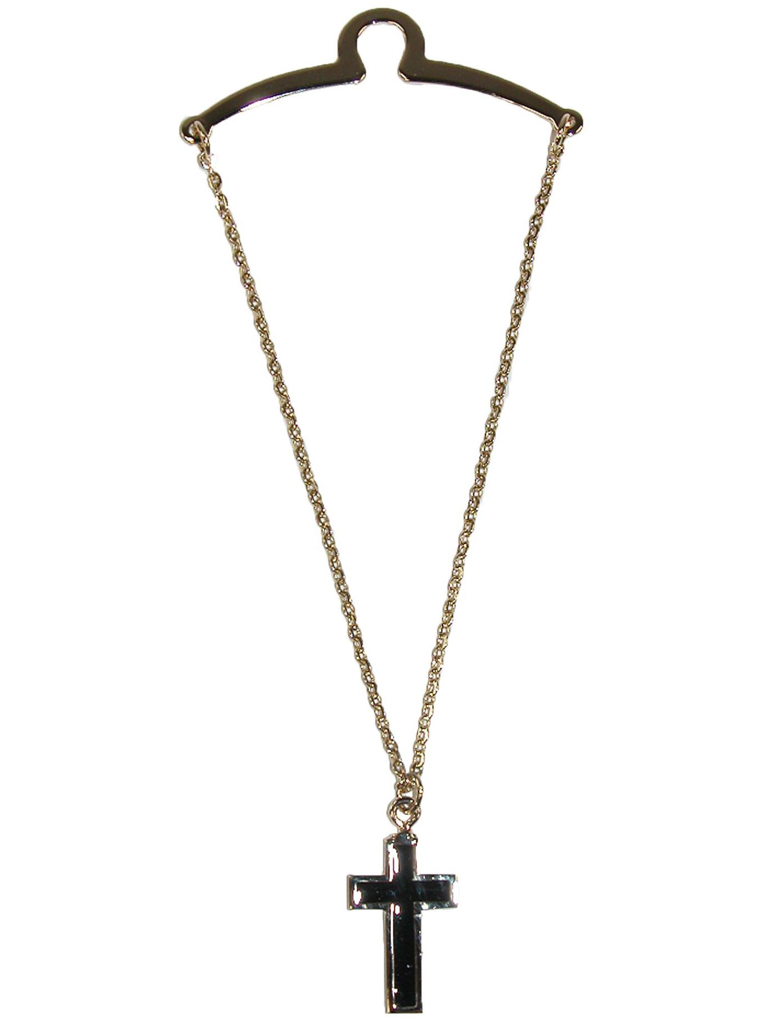 Competition Inc. Men's Cross Pendant Tie Chain