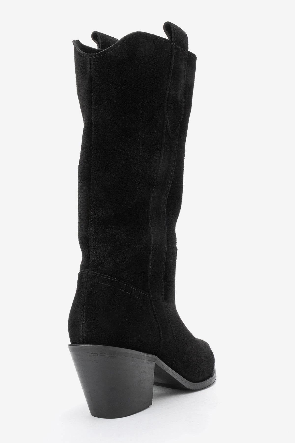 Forever & Always Womens Alvi Leather Western Boots