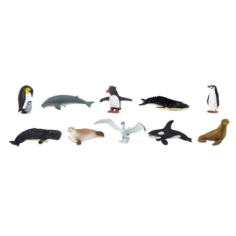 Safari Ltd. - Antarctica TOOB - contains 10 Mini Figurines