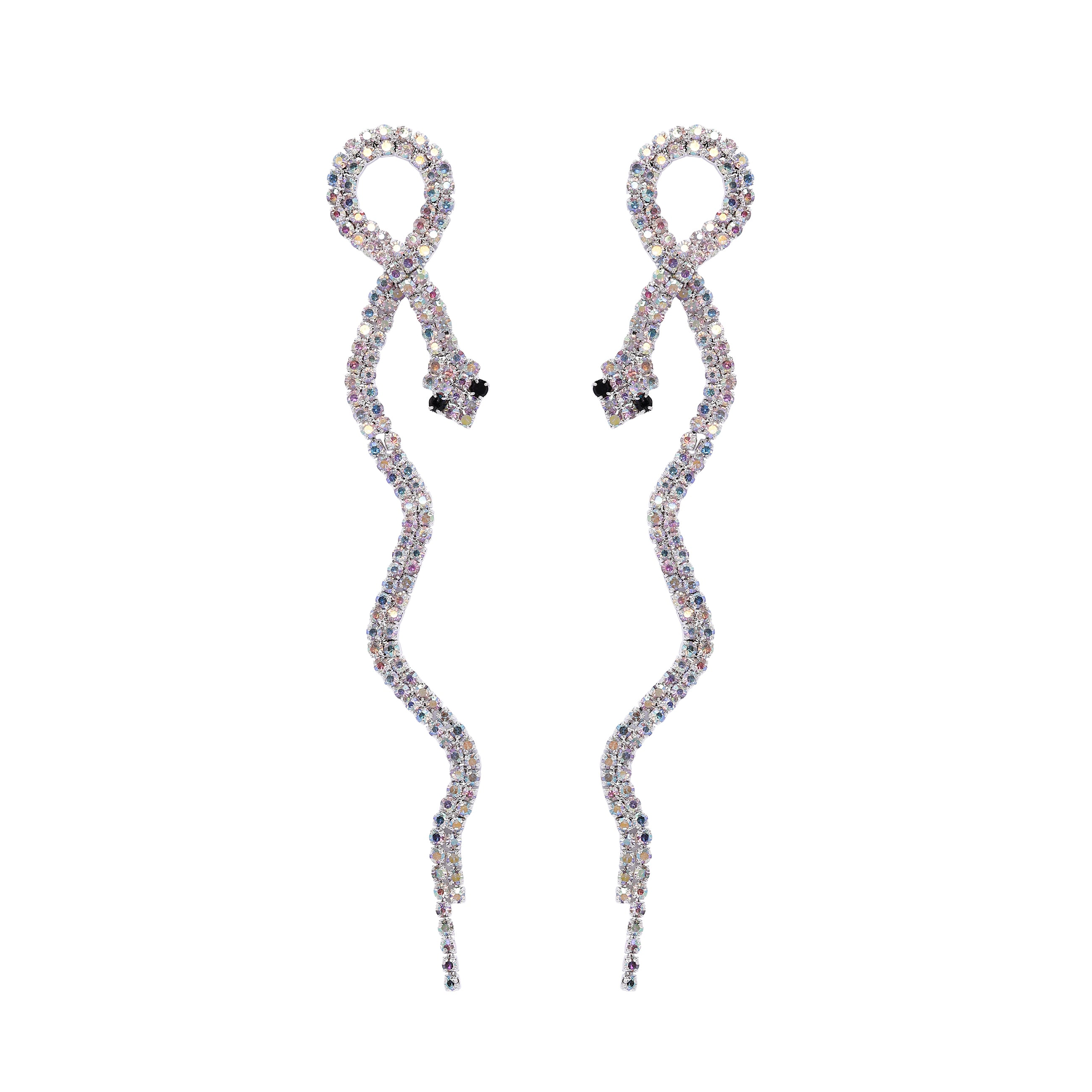 AGP PARIS Womens Serpent Drop Earrings