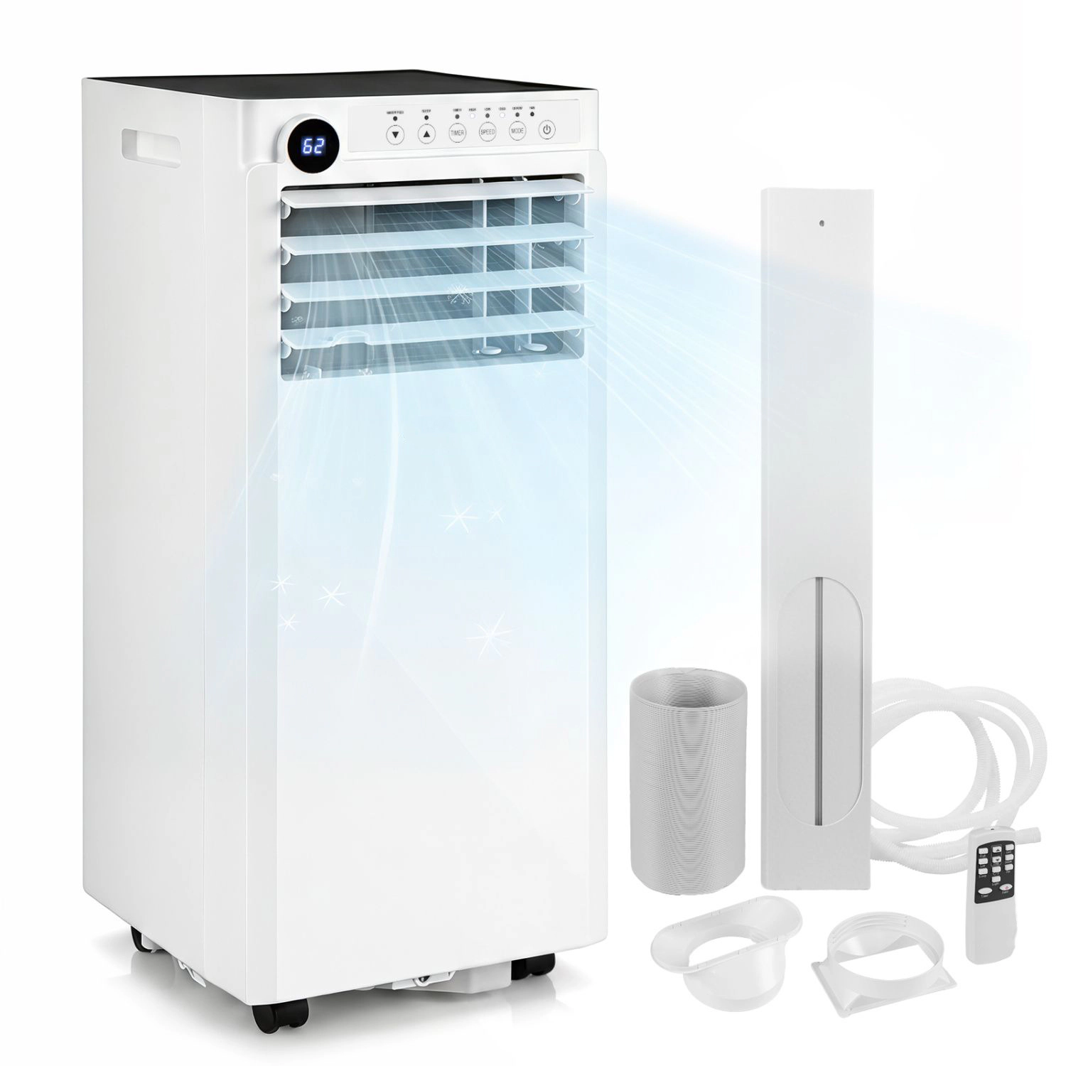 SlickBlue Unisex Portable 8000 BTU Air Conditioner
