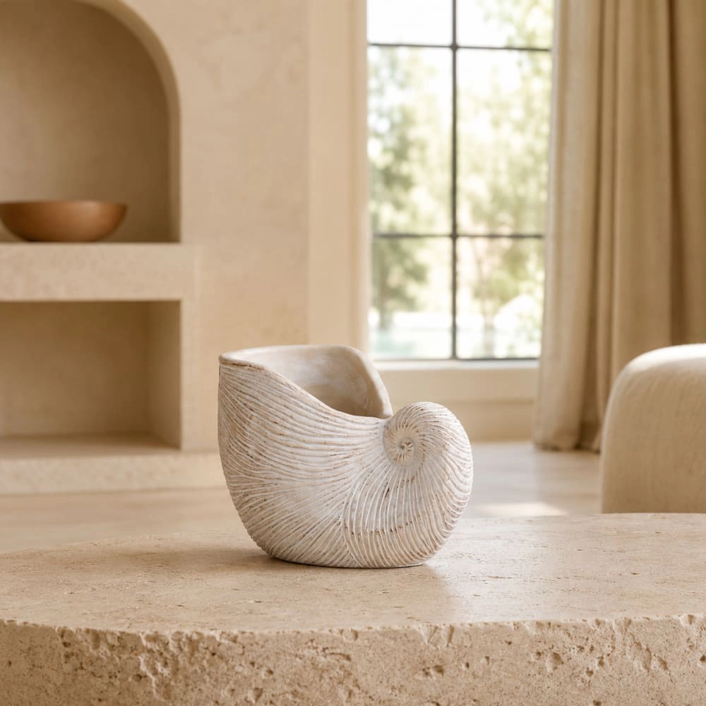 WOW PIONEER Solid Cement Garden Planter Pot