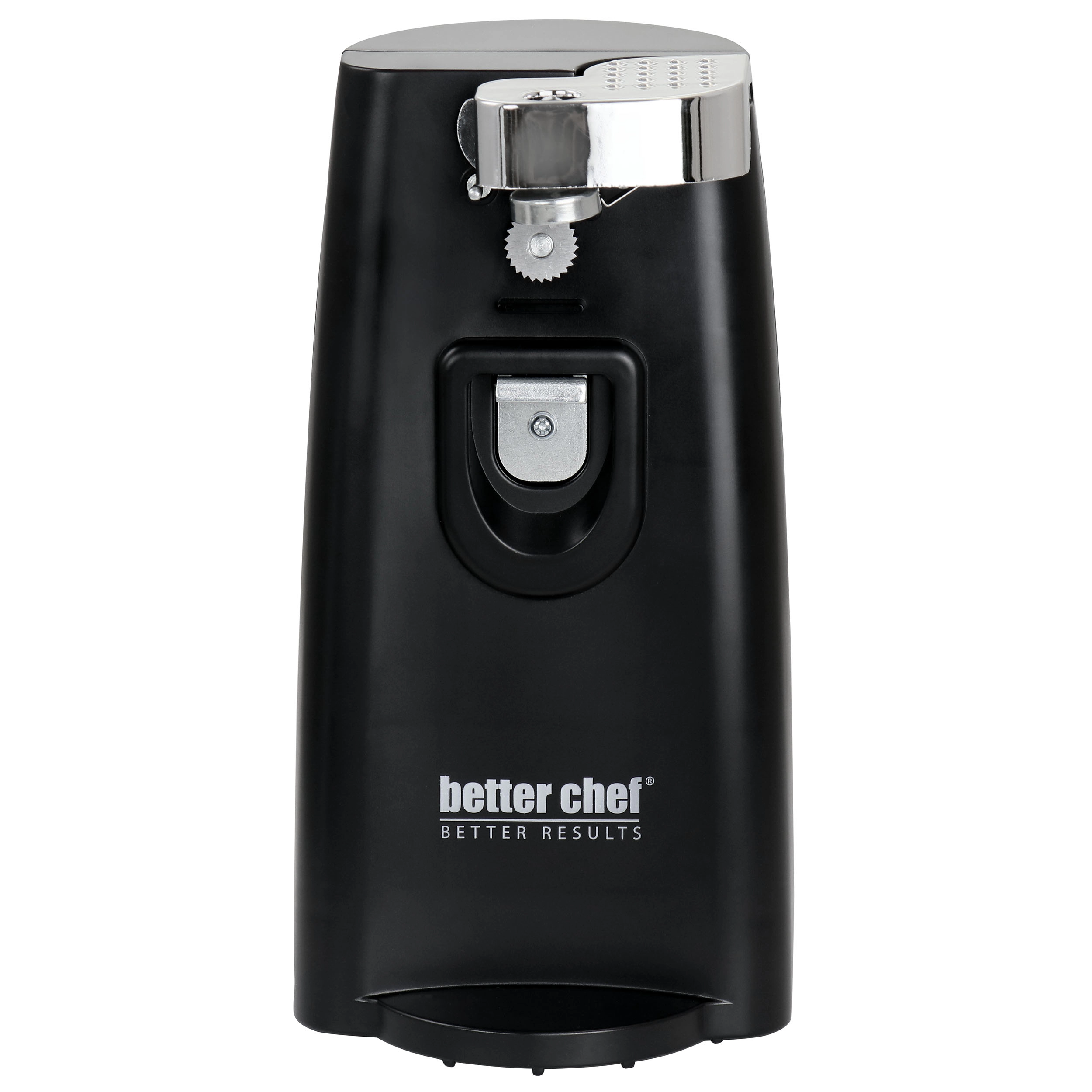Better Chef Deluxe Electric Can Opener with Built in Knife Sharpener and Bottle Opener in