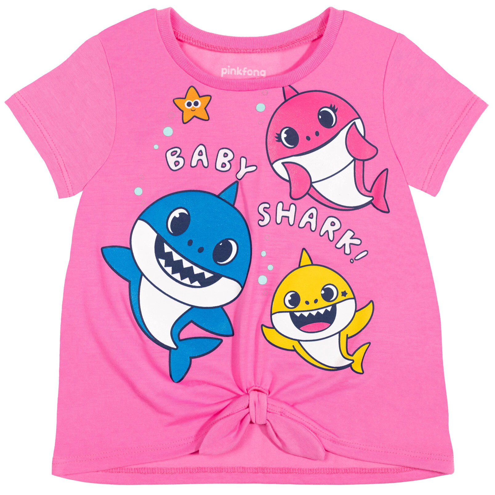 Pinkfong Baby Shark Girls' 2-Piece T-Shirt and Leggings Set