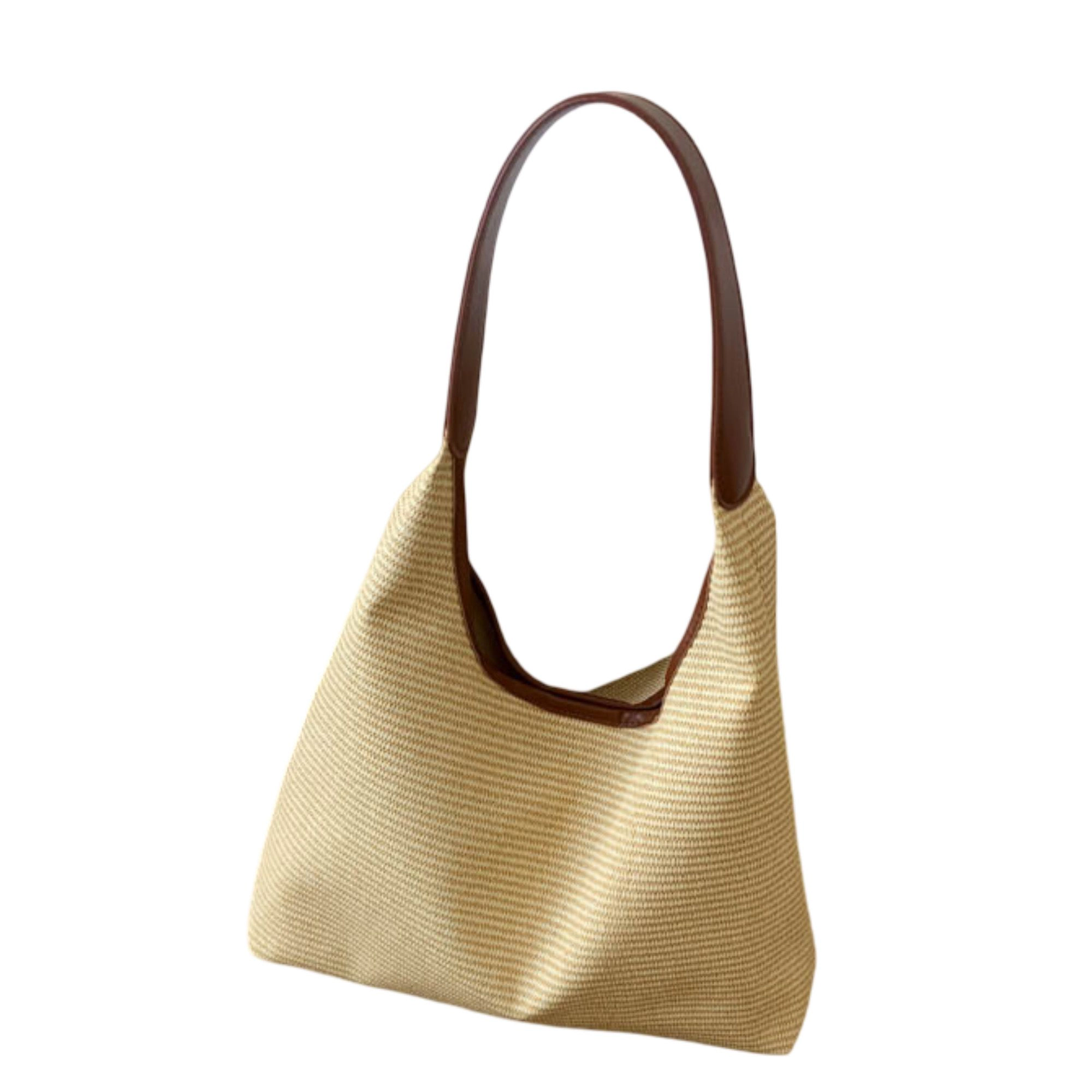 Alilang Women's Canvas Shoulder Bag with Magnetic Closure and Fixed Strap