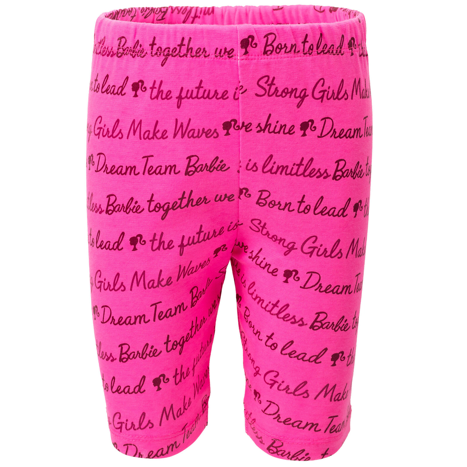 Barbie Girls' 2-Piece Tee and Bike Shorts Set