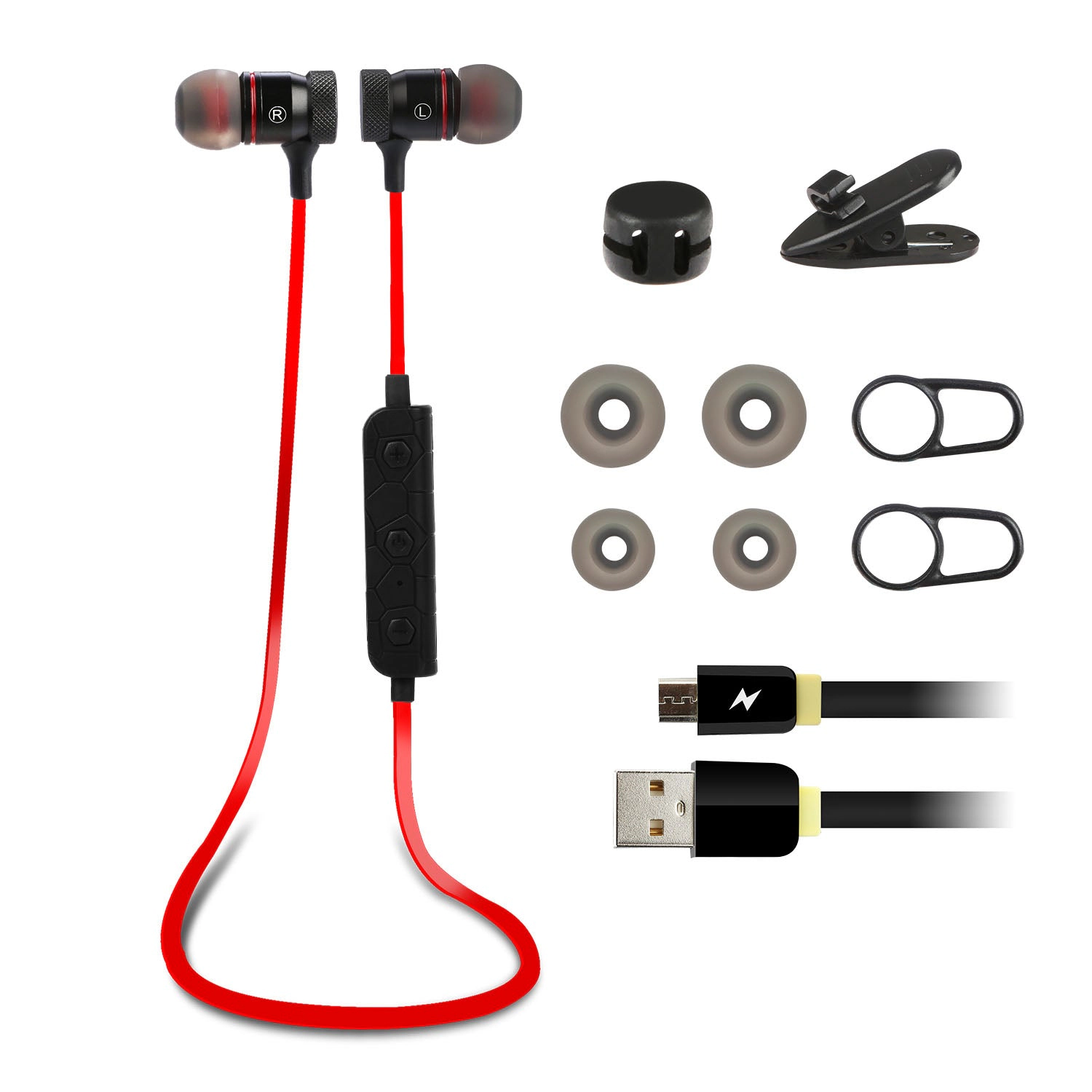 GBruno Magnetic Neckband Wireless Headphones