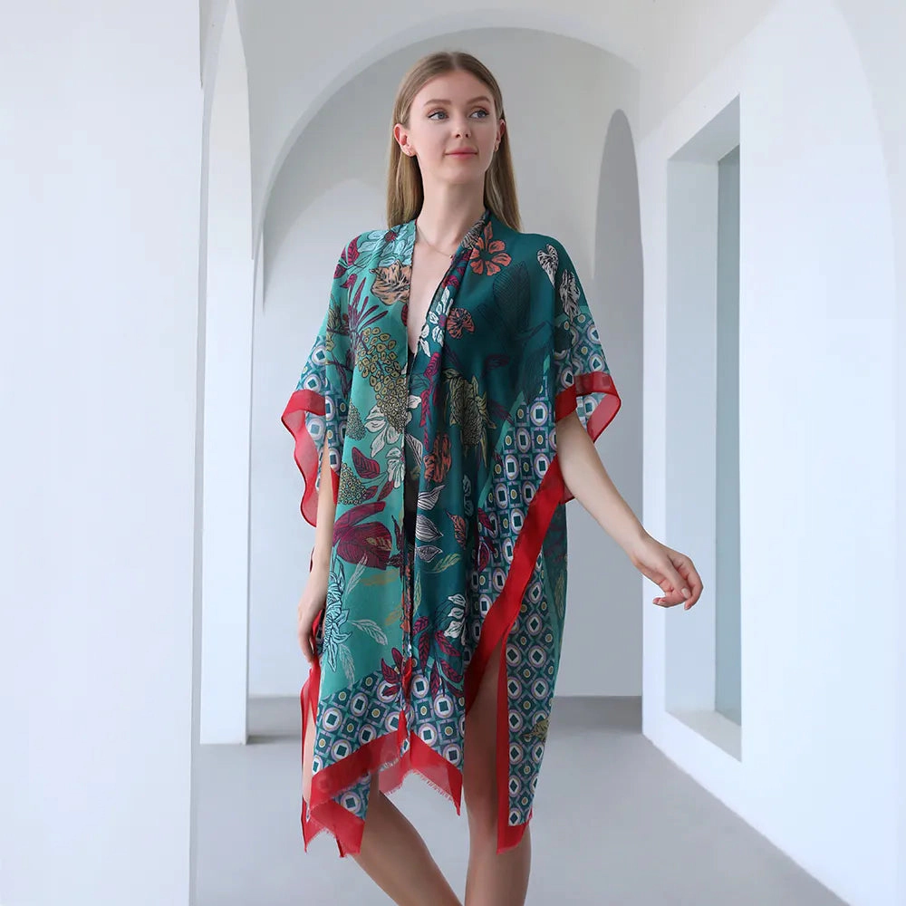 Youzey The Contemporary Women's Floral Topper