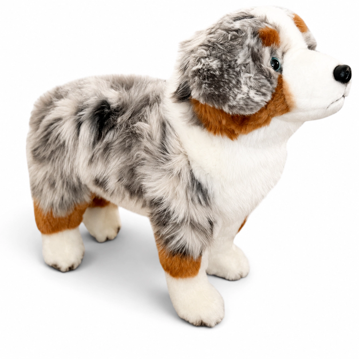 Auswella Plush® Shep 22-Inch Standing Australian Shepherd Plush Dog