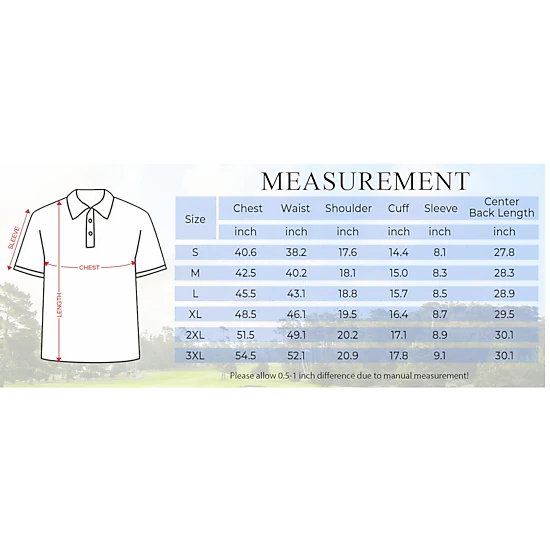 COOFANDY Men's Regular Fit Short Sleeve Collar Neck Polo Shirt