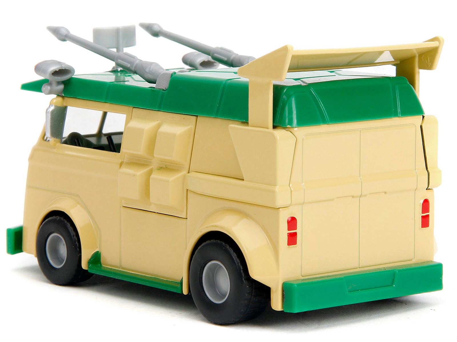Jada Party Wagon Green and Beige "Teenage Mutant Ninja Turtles" "Hollywood Rides" Series Diecast Model Car by Jada