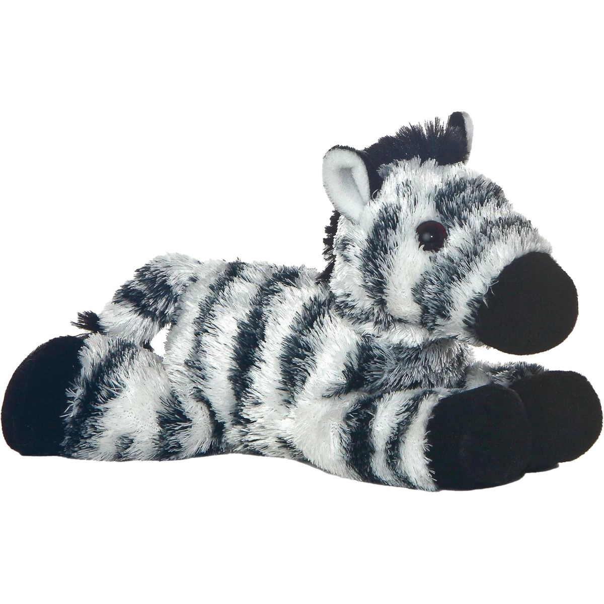 Aurora Mini Flopsie Zany the Zebra 8-Inch Stuffed Animal Plush