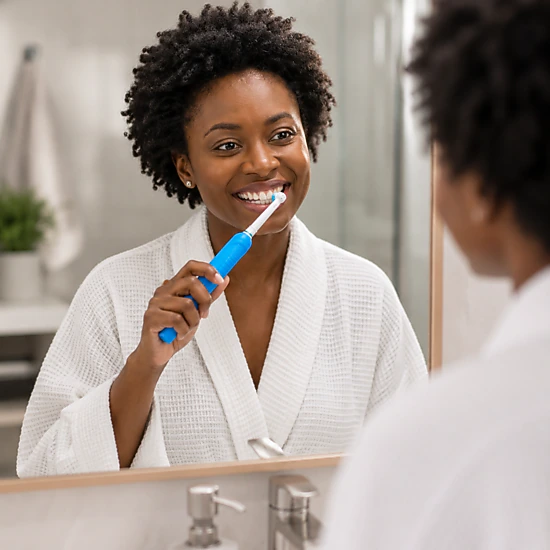 Pursonic Unisex Smile Pro Bundle: Professional Oral Irrigator + USB Rechargeable Rotary Toothbrush