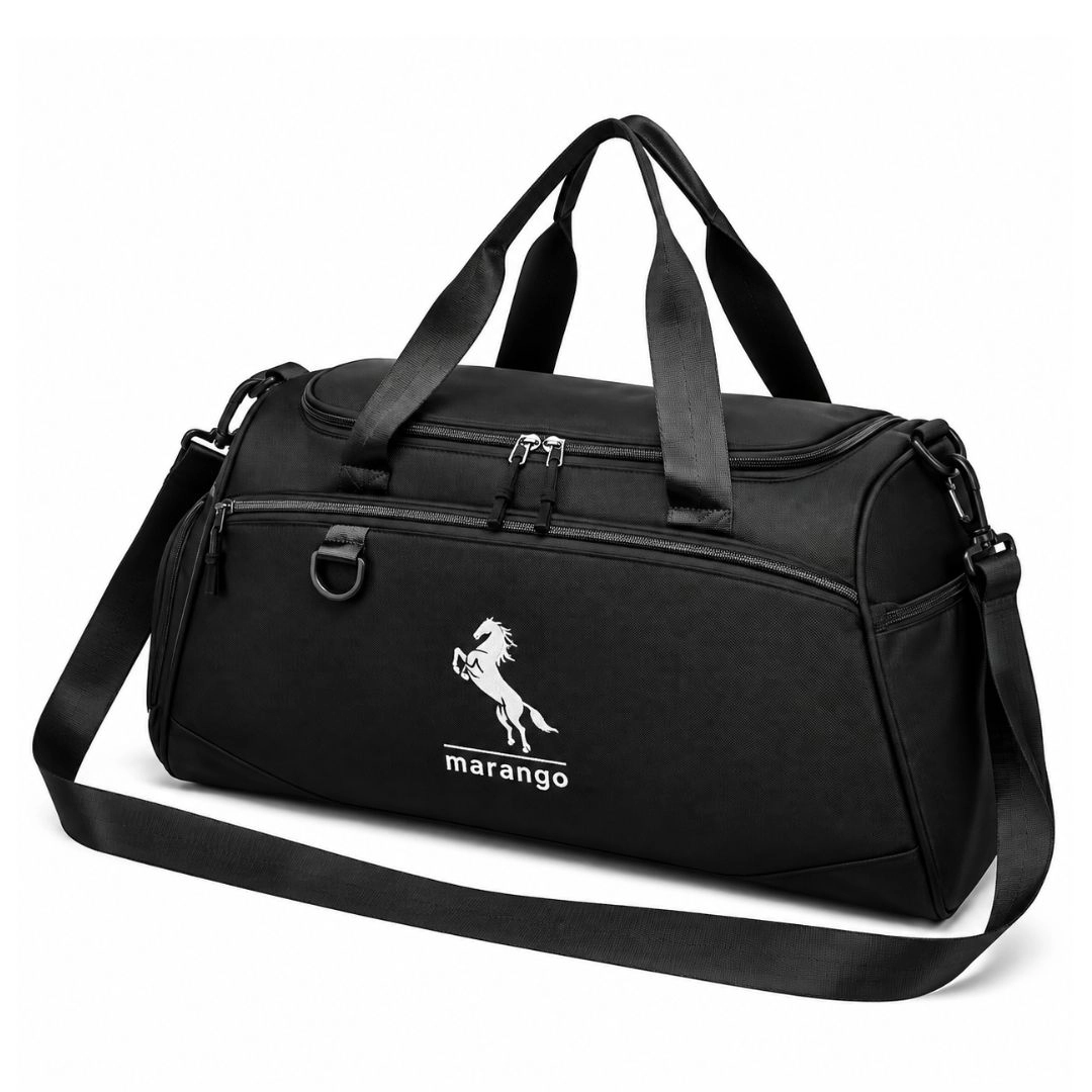 Waterproof Sports Bag with Shoe & Wet Pockets