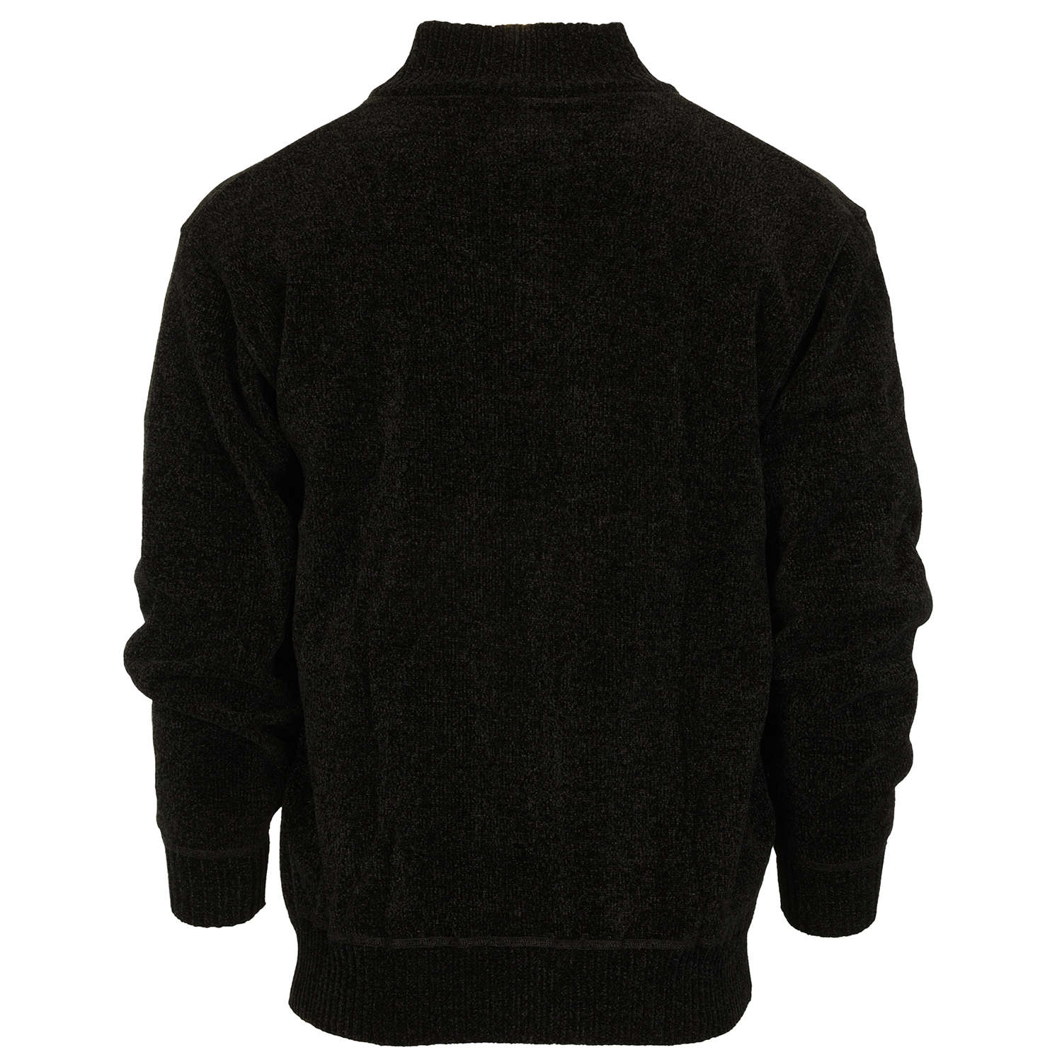 Gioberti Men's Knitted Chenille Cardigan Sweater With Flannel Lining